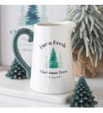 Pichet arbres de Noël