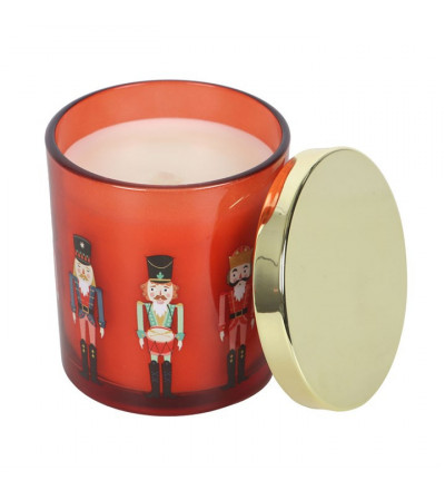 Bougie crackers de Noël épices