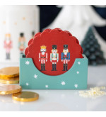Sous-verres de Noël casse-noisette