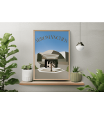 Affiche Arromanches-les-Bains – Illustration D-Day Normandie | Esprit Cottage