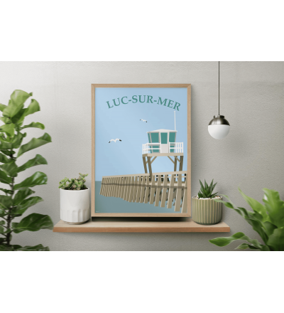 copy of Affiches illustrées LUC-SUR-MER