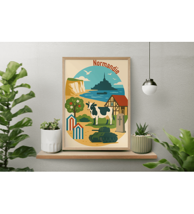 copy of copy of copy of copy of Affiches illustrées LUC-SUR-MER