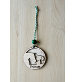 Boule de Noël cheval personnalisée