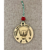 Boule de Noël personnalisée "Notre premier Noël en tant que Mr & Mme"