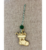 Boule de Noël botte de Noël