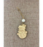 Boule de Noël bonhomme de neige
