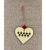 Boule de Noël coeur
