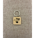 Porte clé gravé personnalisé