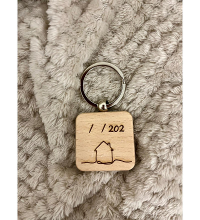 copy of Porte clé gravé personnalisé