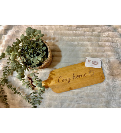 Planche à découper "Cosy home"