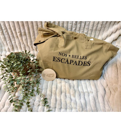 GRAND SAC CABAS "Nos belles escapades"