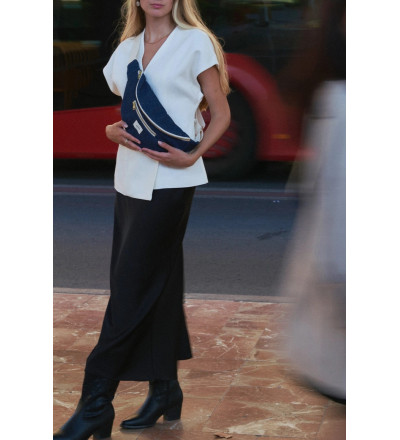 Sac banane Recitem Julia bleu jean