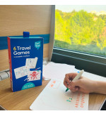 6 jeux de voyage enfants effaçables