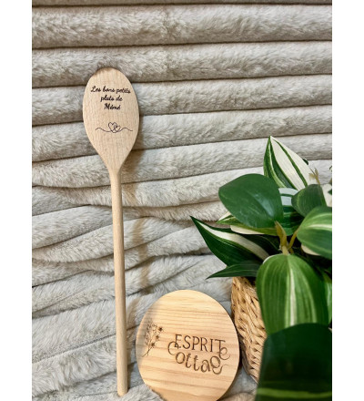 Cuillère en bois personnalisable - Mamie / Grand-mère