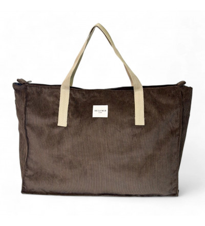 Sac week-end en velours | Esprit Cottage