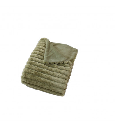 Plaid en velours 125x150cm - Matisse | Esprit Cottage