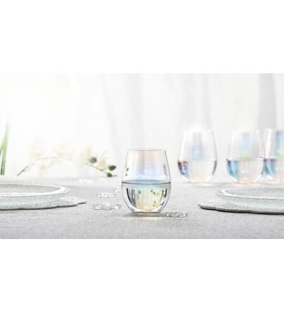 Verre à eau coloré - Lot de 6 | Esprit Cottage