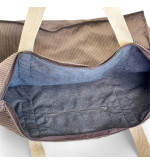 Sac week-end en velours | Esprit Cottage