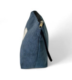 Trousse de toilette en velours - Grande | Esprit Cottage