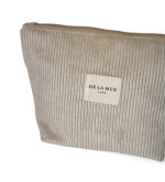 Trousse de toilette en velours - Grande | Esprit Cottage