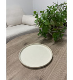 Assiette à dessert en grès - Terre Inconnue | Esprit Cottage