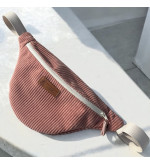 Sac banane en velours