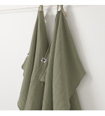Essuie-mains gaze de coton - Lot de 2
