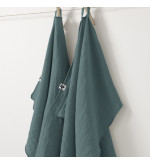 Essuie-mains gaze de coton - Lot de 2