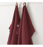 Essuie-mains gaze de coton - Lot de 2