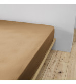 Drap housse 140 cm gaze de coton