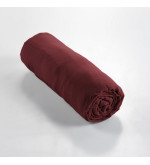 Drap housse 140 cm gaze de coton