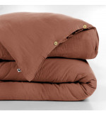 Housse de couette en gaze de coton - 240x220cm