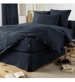 Housse de couette en gaze de coton - 140x190cm