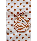 Porte monnaie Zèbre camel