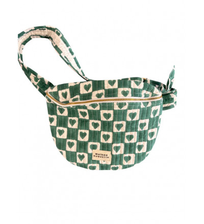 Sac banane Coeur sapin adulte