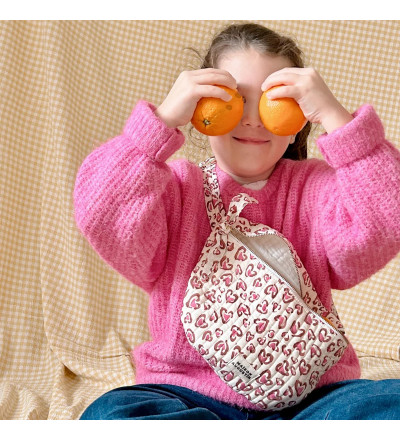 Sac banane Léo cerise adulte