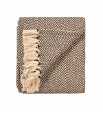 Plaid à chevrons 125x150cm