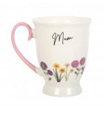 Mug Mum à fleurs