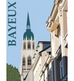 Affiches illustrées des villes normandes