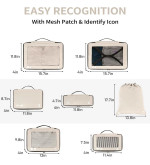 Cubes organisateur valise