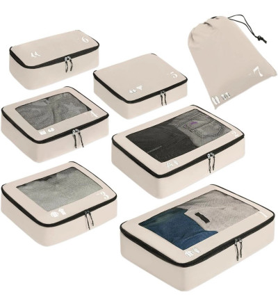 Cubes organisateur valise