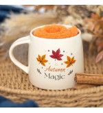 Ensemble tasse d'automne et chaussettes