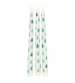 Ensemble de 3 bougies sapin de Noël