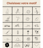 Porte clé gravé personnalisé