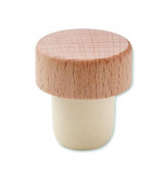 Bouchon en bois personnalisable - Esprit Cottage