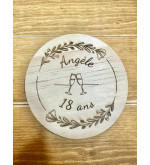 Dessous de verre personnalisable