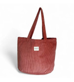 Grand sac en velours | Esprit Cottage