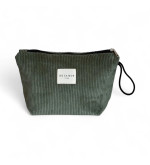 Trousse de toilette en velours - Grande | Esprit Cottage