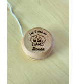 Yo-yo en bois personnalisable
